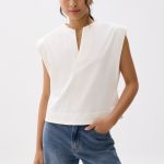 Cotton Boxy Shell Top