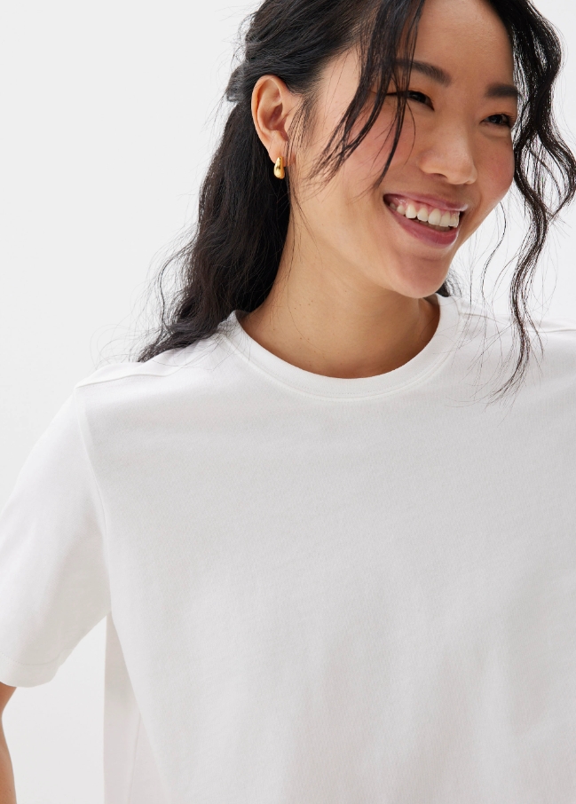 Simple Round Neck Tee - 图片 3